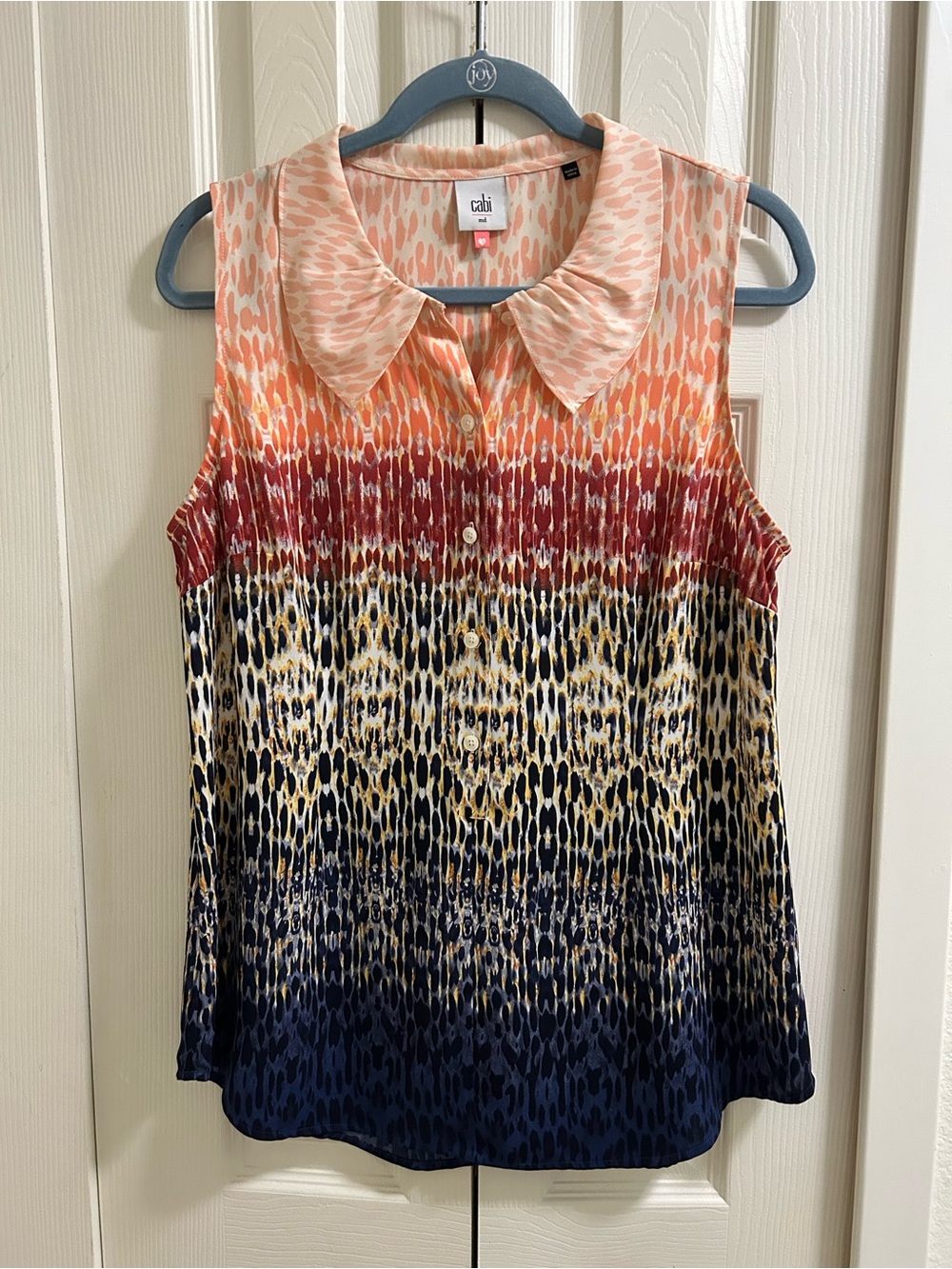 CAbi Love Popover Blouse (style 3078).